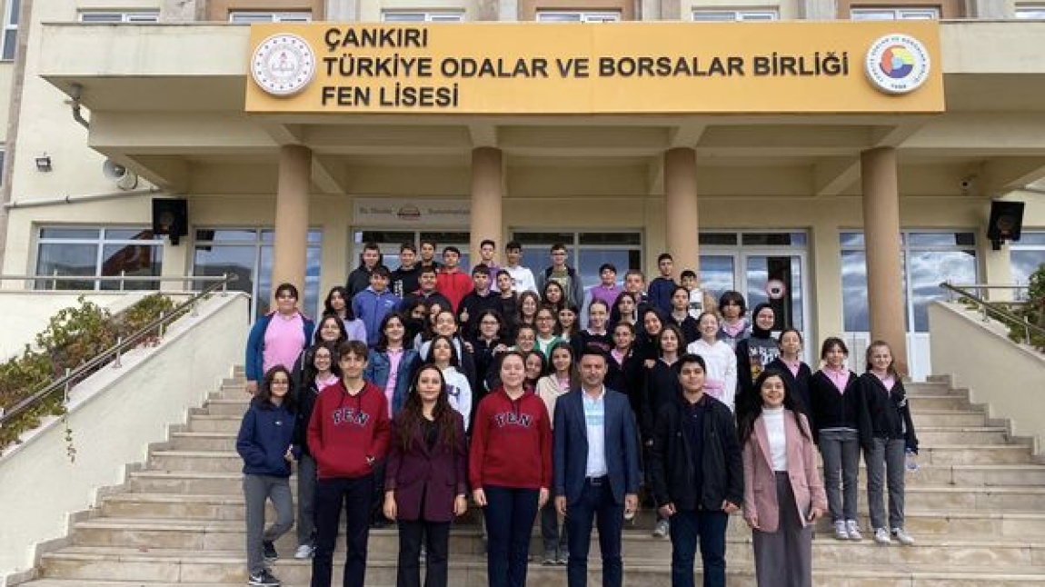 Okul tanıtımları kapsamında okulumuz 8. sınıf öğrencileri Çankırı Fen Lisesini ziyaret ettiler.
