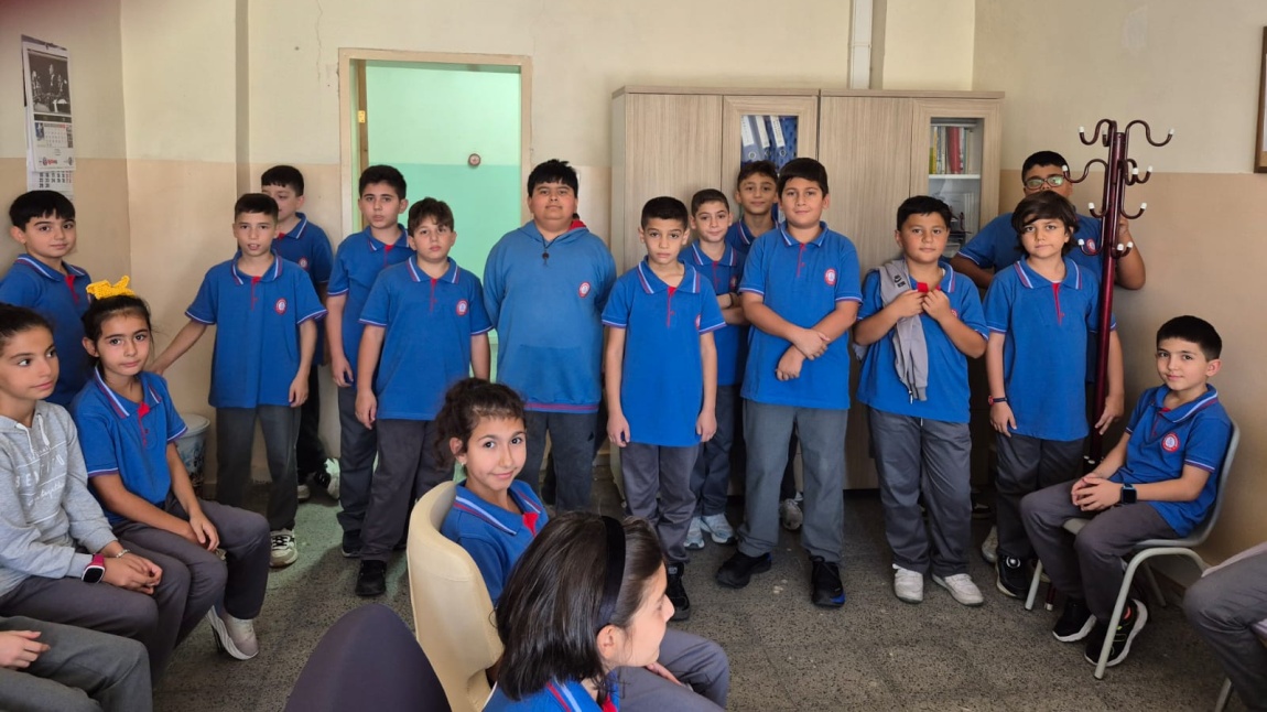 Okulumuza katılan 5.sınıf öğrencilerimize Okul Rehberlik Servisi Tanıtıldı.